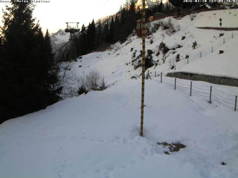 immagine della webcam nei dintorni di Tione di Trento: webcam Valdaone