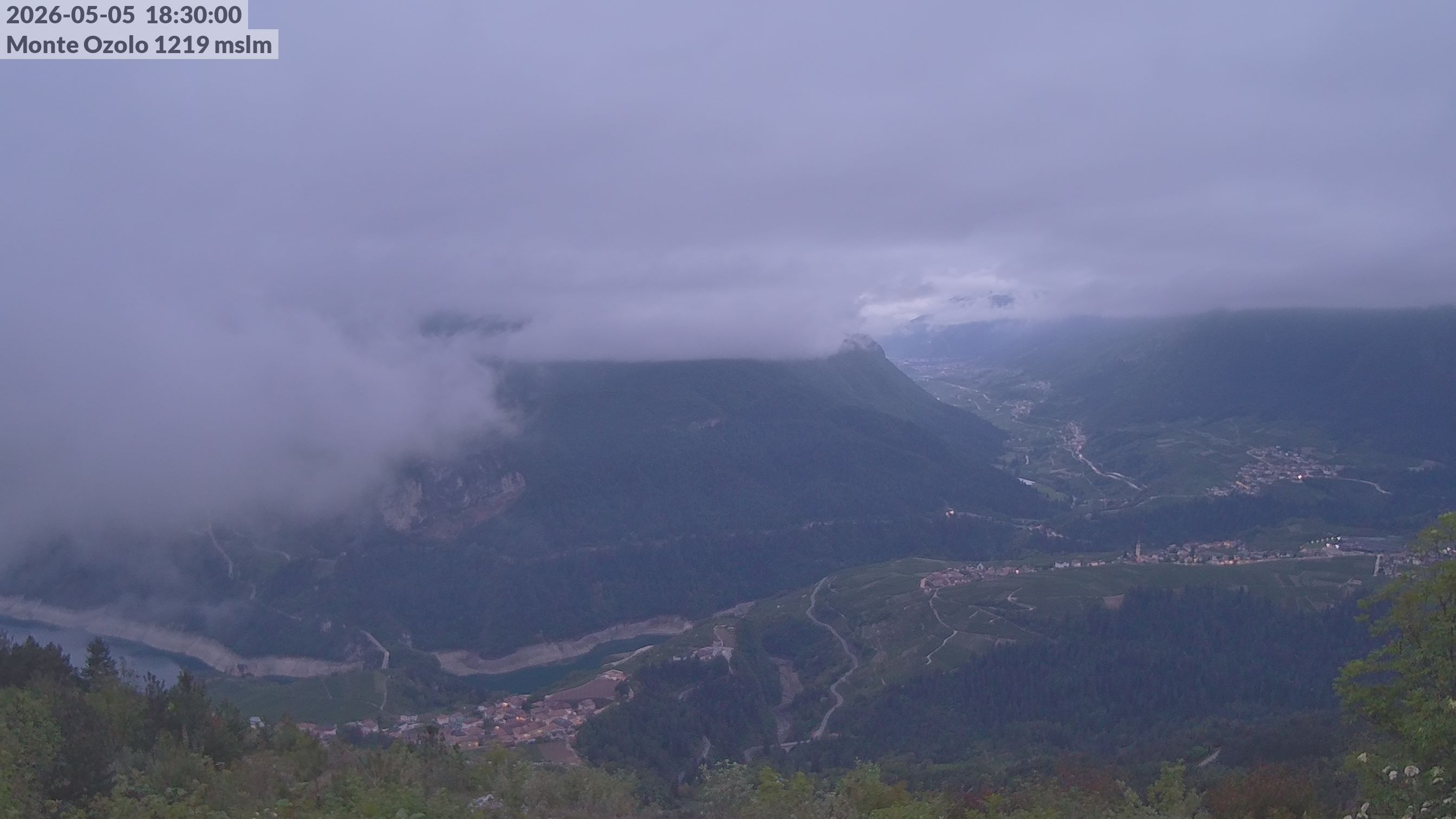 immagine della webcam nei dintorni di Ruffré Mendola: webcam Novella