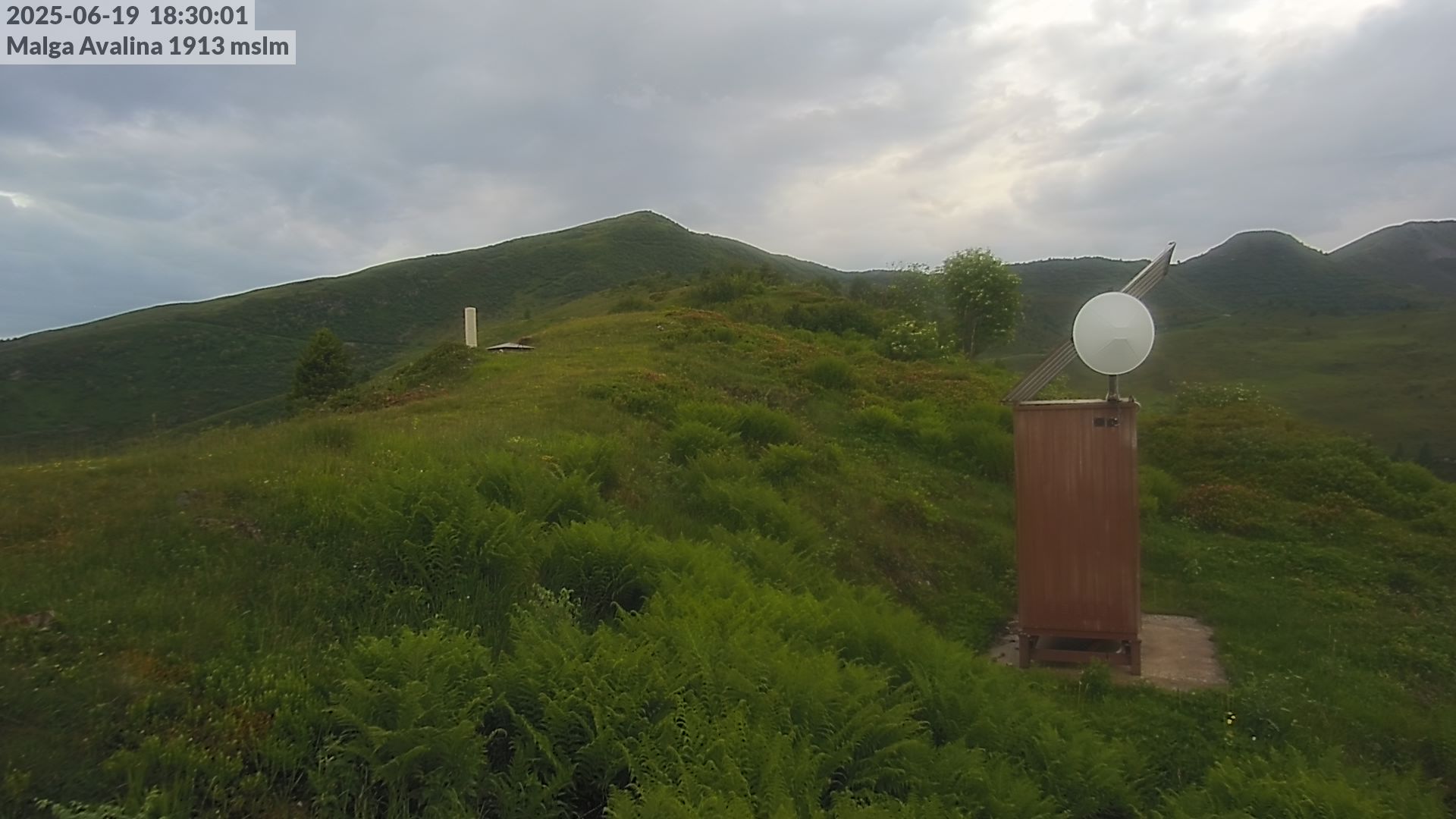 immagine della webcam nei dintorni di Valdaone: webcam Roncone