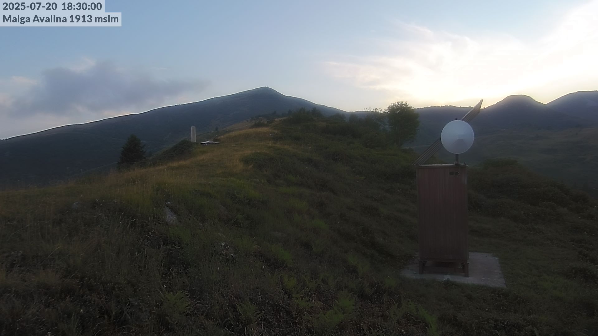 immagine della webcam nei dintorni di Fiavè: webcam Roncone