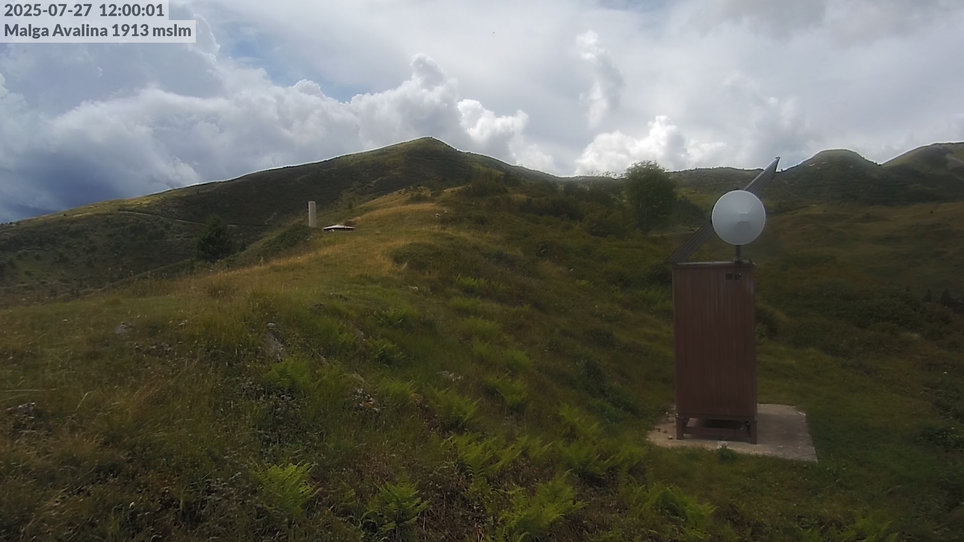 immagine della webcam nei dintorni di Molina di Ledro: webcam Roncone