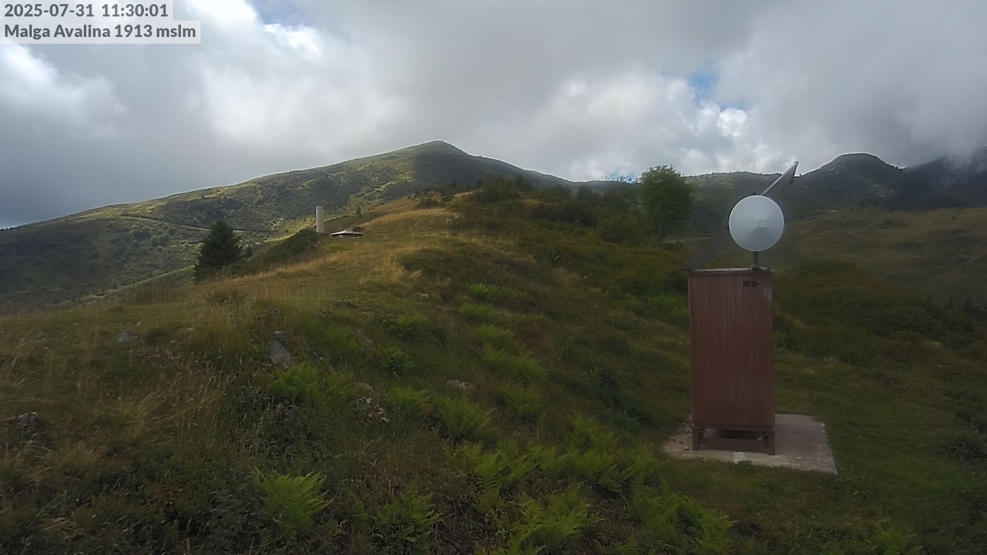 immagine della webcam nei dintorni di Sella Giudicarie: webcam Roncone