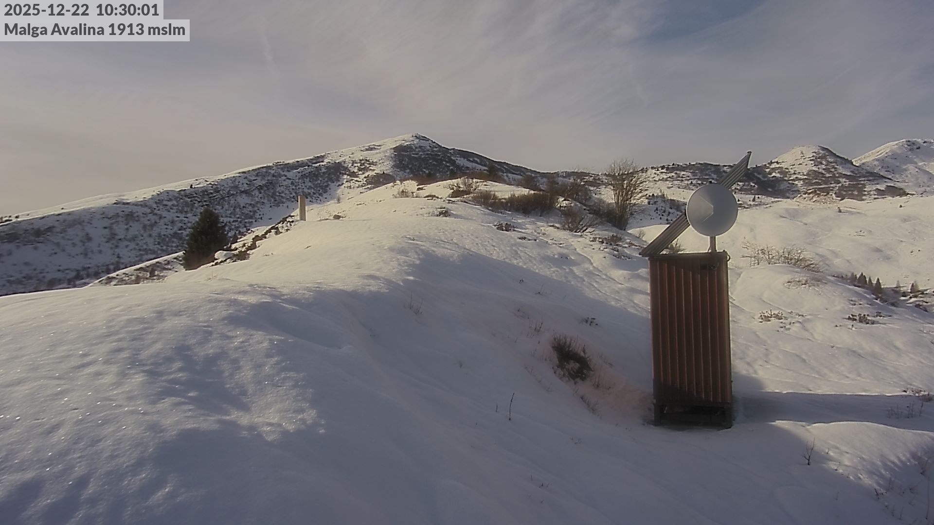 immagine della webcam nei dintorni di Valdaone: webcam Roncone