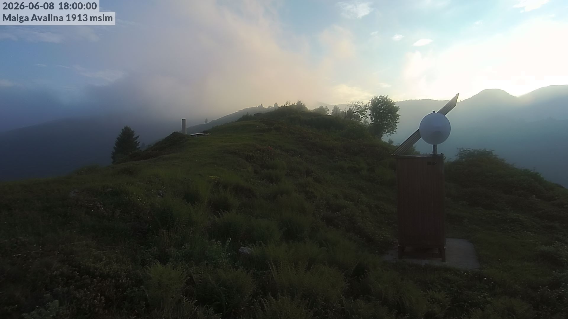 immagine della webcam nei dintorni di Bondone: webcam Roncone