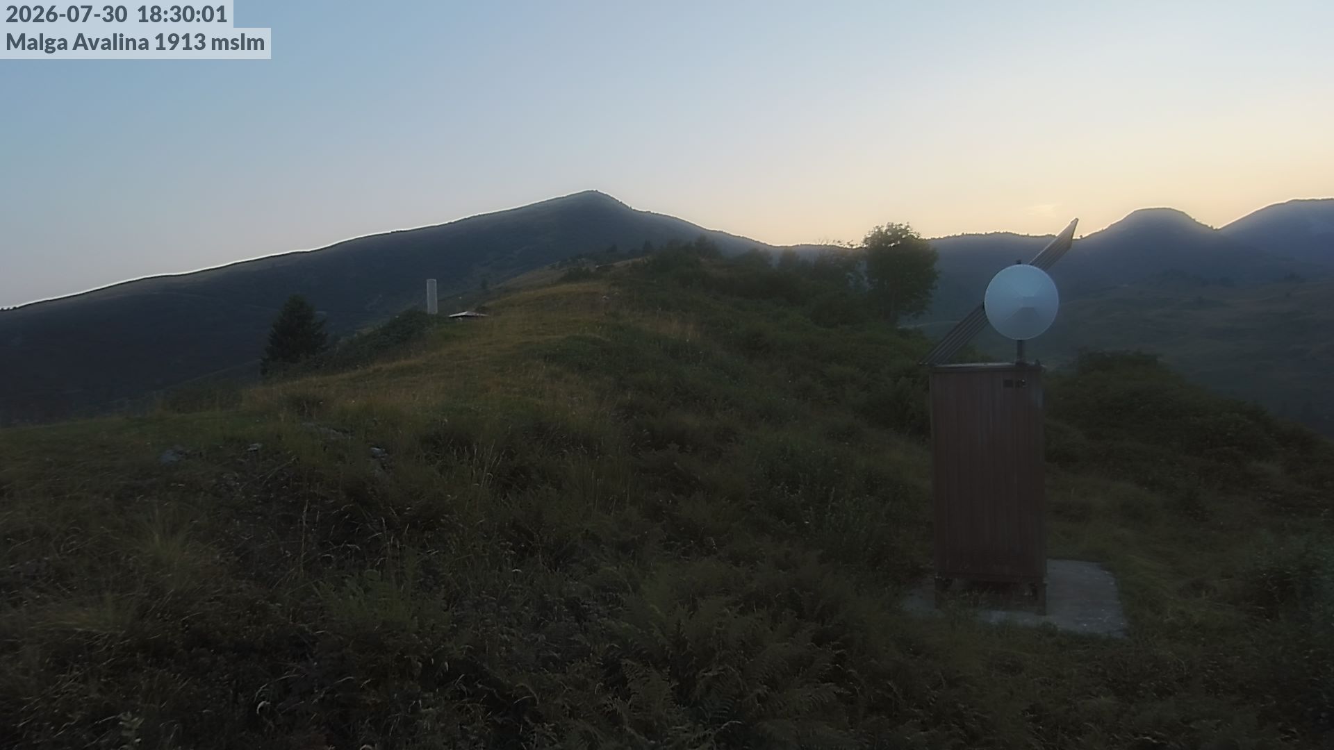 immagine della webcam nei dintorni di Pieve di Ledro: webcam Roncone